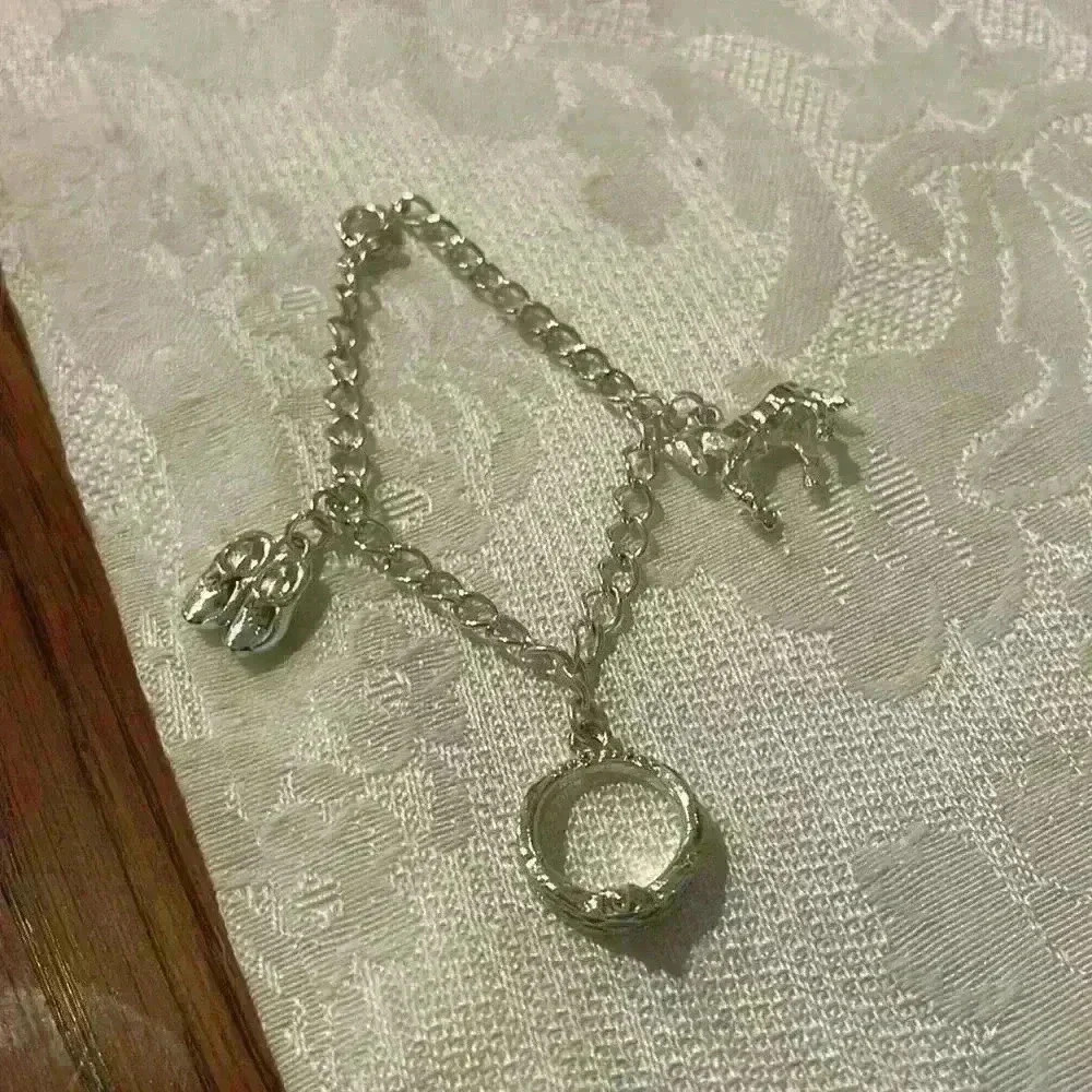 Childrens silver bracelet